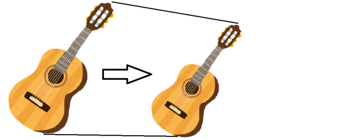 クラシックギターのショートスケールギター(640mm, 630mm, 620mm, 610mm)