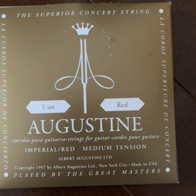 弦の評価: オーガスチン インペリアル・レッド (Augustine Imperial/Red) | クラシックギター情報ブログ 最高の一音を求めて