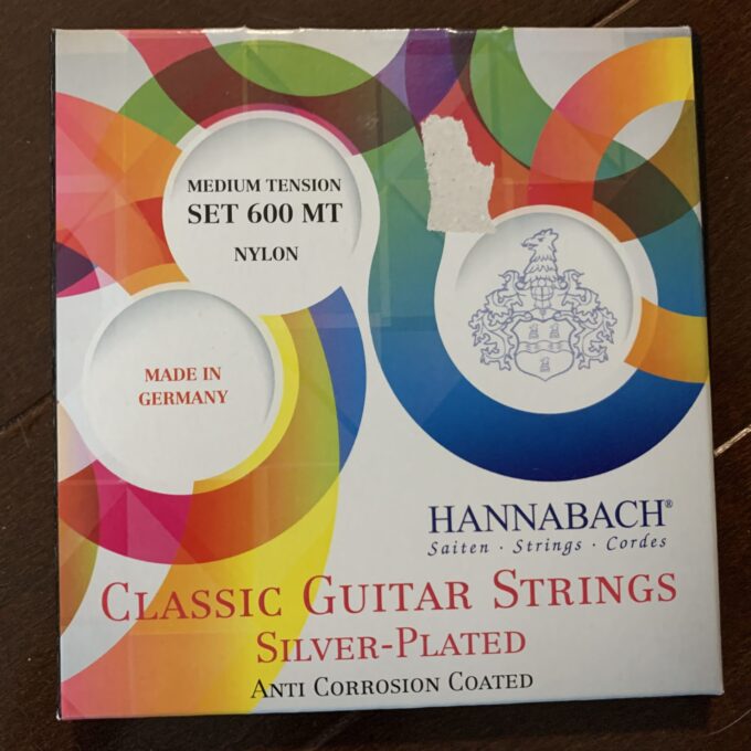 弦の評価: ハナバッハ 600 MT （Hannabach 600 Silver-Plated MT） | クラシックギター情報ブログ  最高の一音を求めて